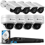 4COVR PoE 16 Camera Security System for Business with 4TB HDD, LYH54A5M1616