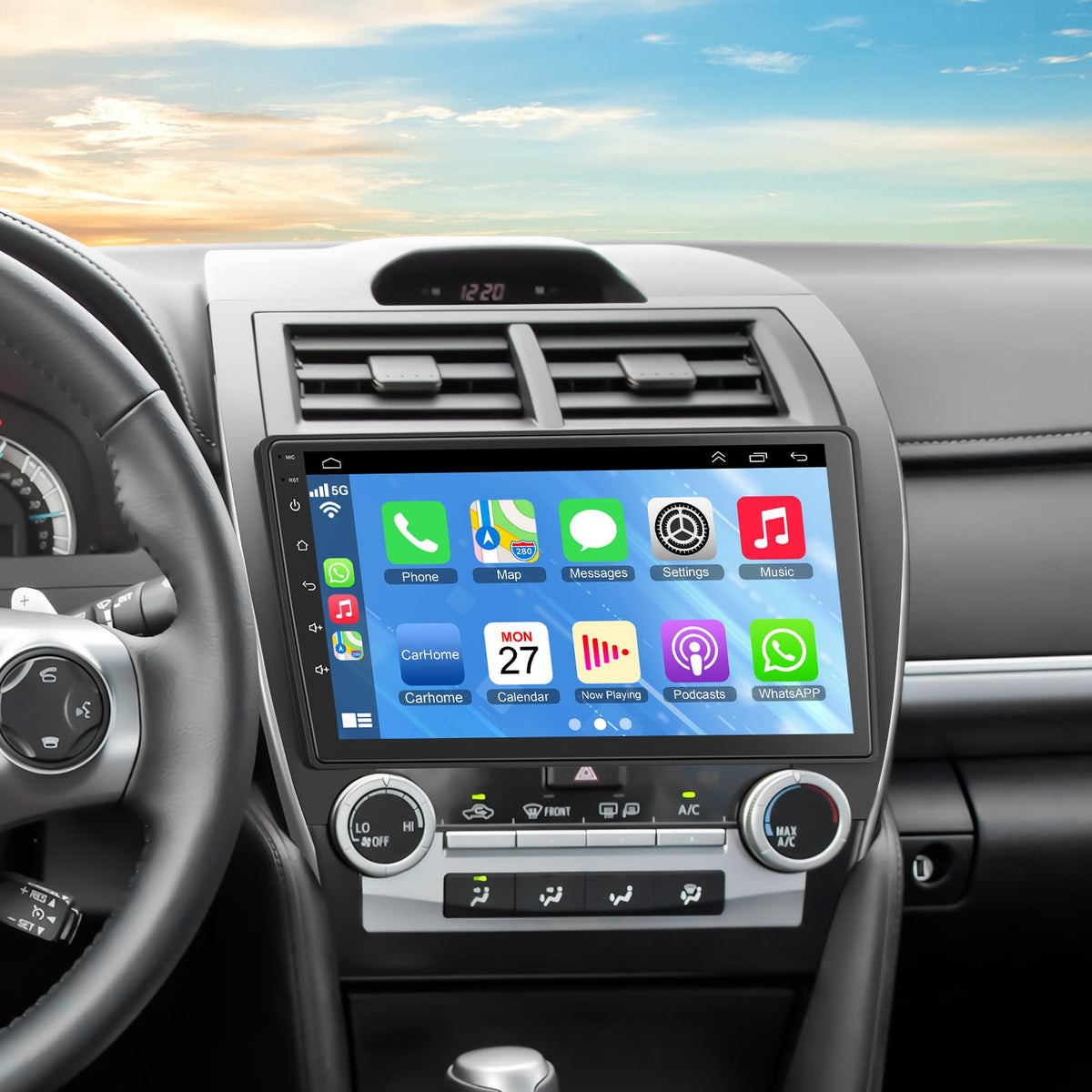 (8Core + 128GB) Android 5G WiFi Car Radio for 2012–2014 Toyota Camry