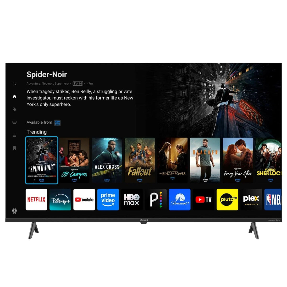 Element 50-Inch 4K UHD HDR10 TiVo Smart TV, Large Screen