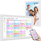 15.6 Inch Digital Calendar Wall Touch Screen Chore Chart, 32GB Electronic Calendar + Smart Family Planner, Wall and Desk Mountable, Gifts for Women Men, Gifts for Mom Dad