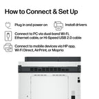HP LaserJet Pro 3101sdw | Monochrome | Laser Printer | All-in-One | Duplex