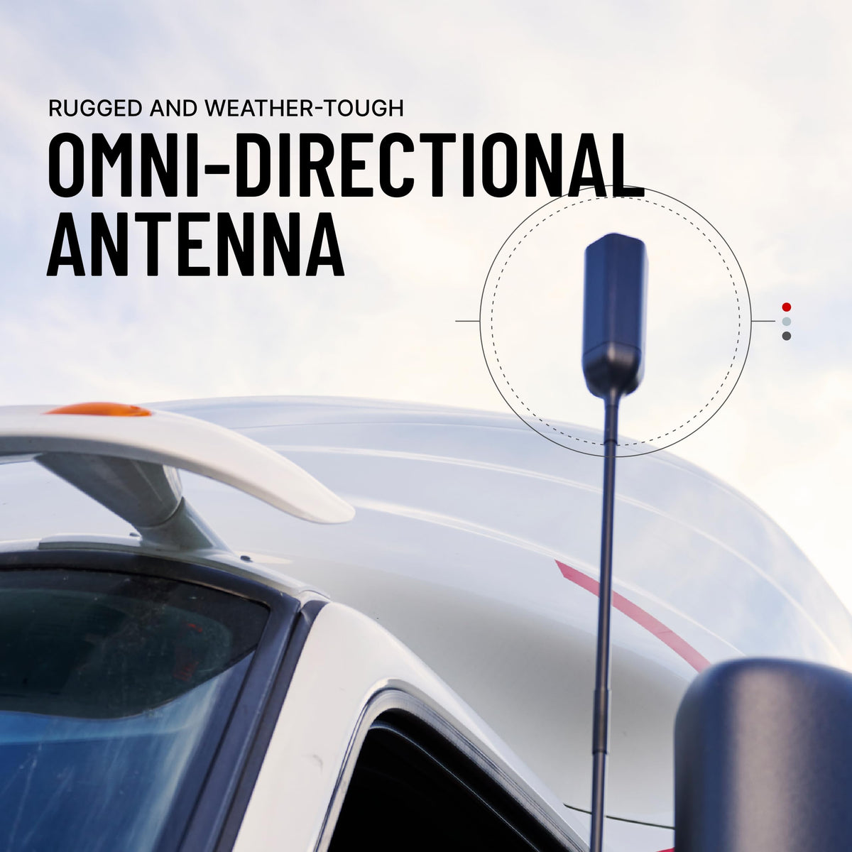 weBoost Drive Reach OTR Cell Phone Signal Booster for Trucks & Semis | Boosts 5G & LTE | FCC Approved | Made in The USA