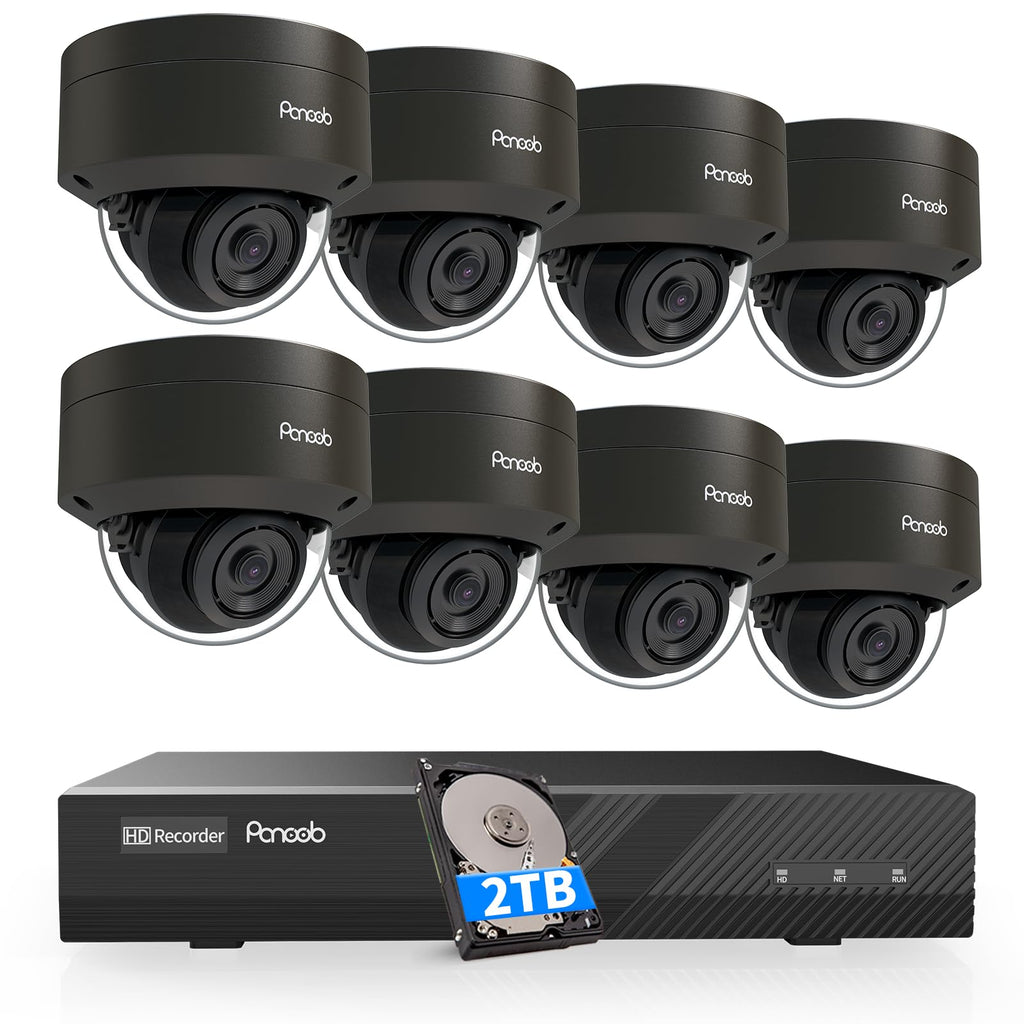 4K 32 Channel Security Camera System with 8TB HDD, PD54B2032-8M