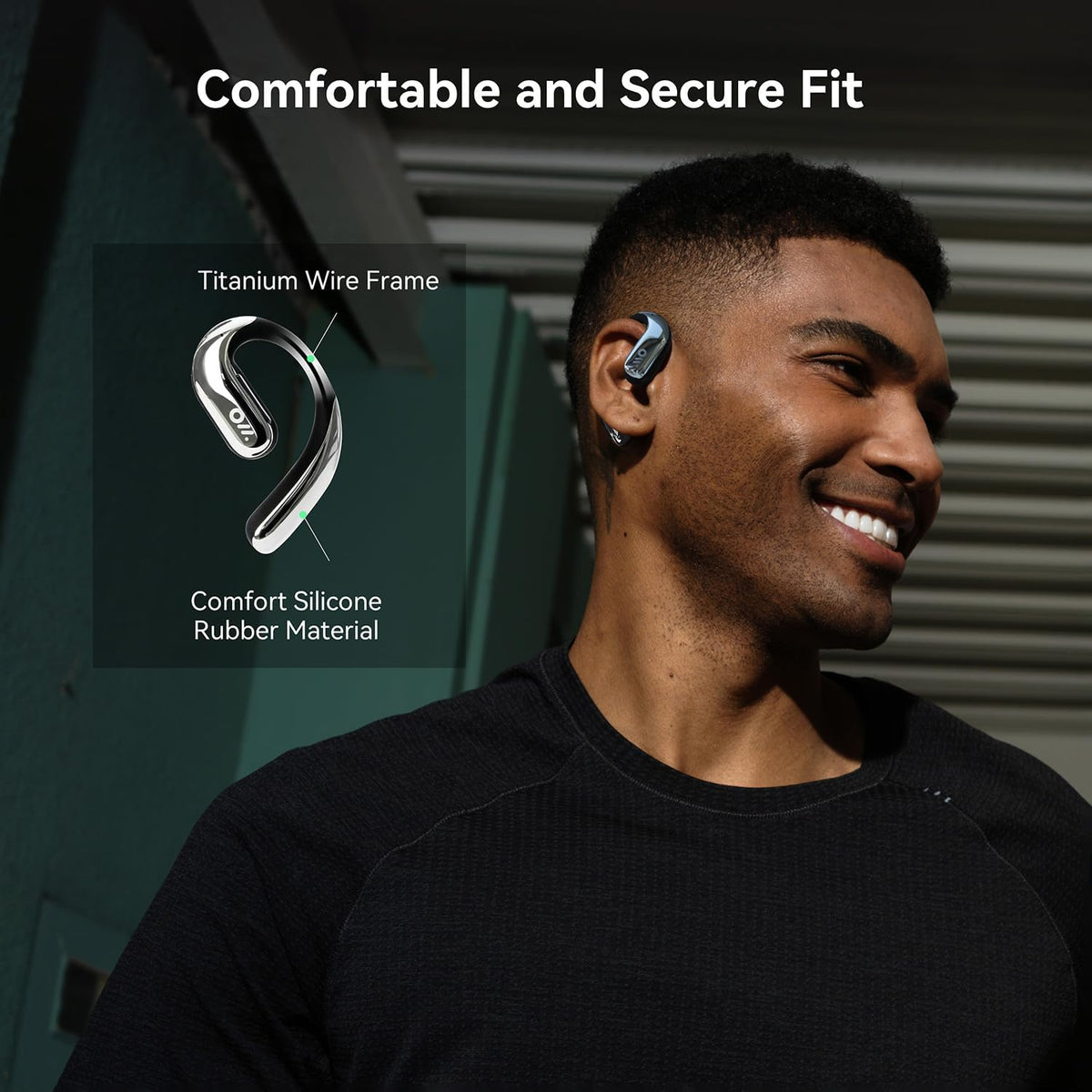 Original OWS Pro Open Ear Headphones Bluetooth 5.3, Dual 23mm Drivers, Amplifier Chip, 58H Battery with Charging Case, IPX4 Waterproof, Multipoint, for Running Workout