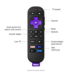 Roku 55-Inch Plus Series Smart TV - 4K QLED Mini-LED TV - RokuTV