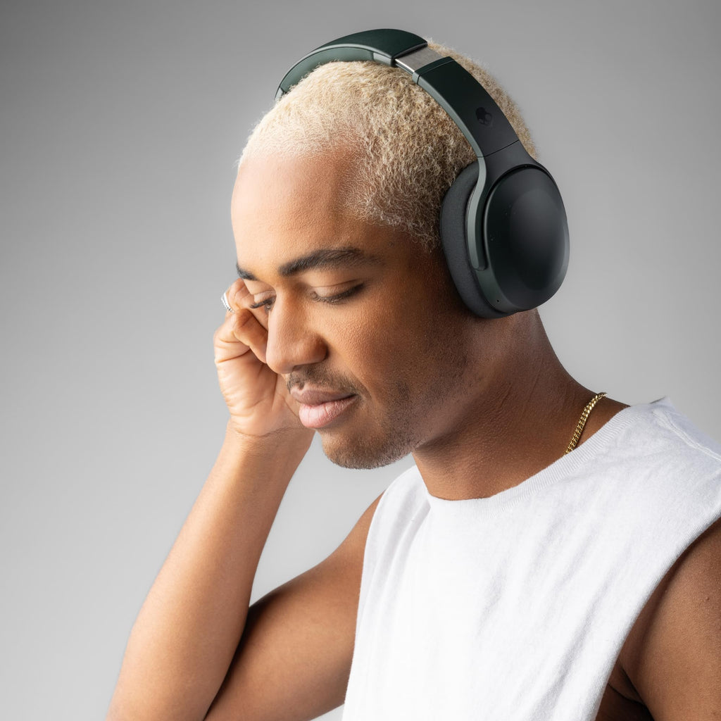 Skullcandy Crusher 540 Active Wireless Sensory Bass Headphones - Forest