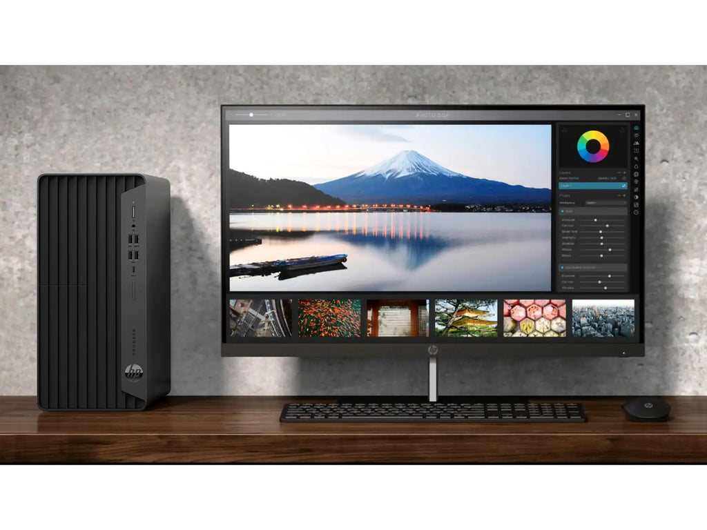 HP Desktop Computer Tower PC for Home & Office Business, Intel Core i5