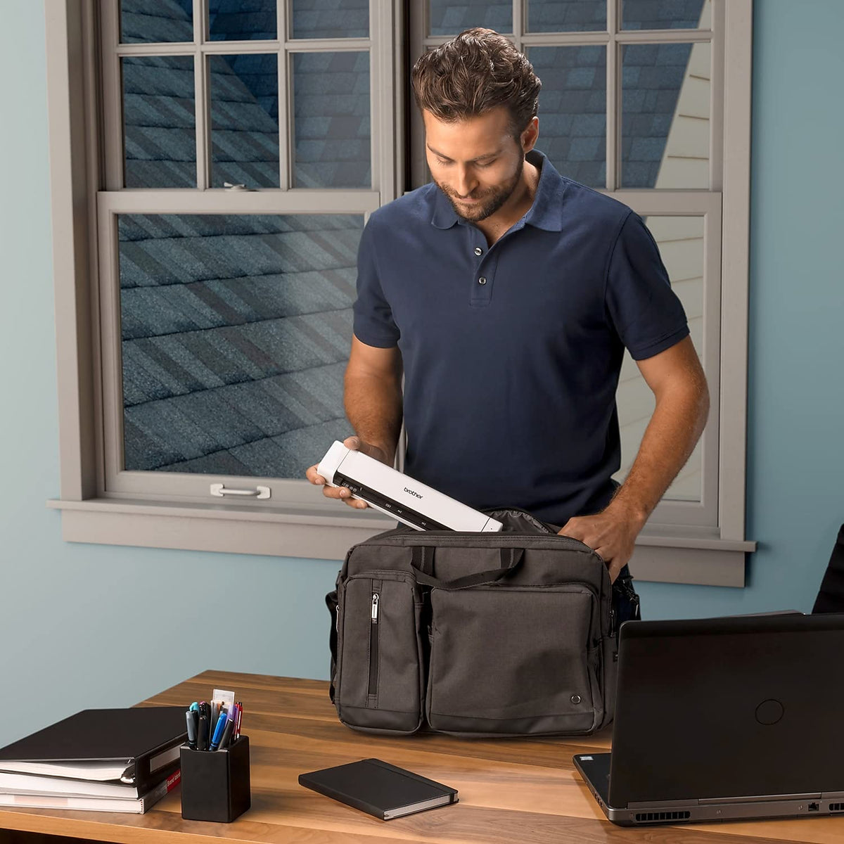Brother DS-740D Duplex Compact Mobile Document Scanner