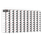 Cell Phone Locker 100 Slots, Wall-Mounted Cell Phone Lock Box with Keys, Acrylic Cell Phone Storage Locker for Employees Office Classroom Gym, Clear Cell Phone Locker Cabinet for Storage (40 Slots)