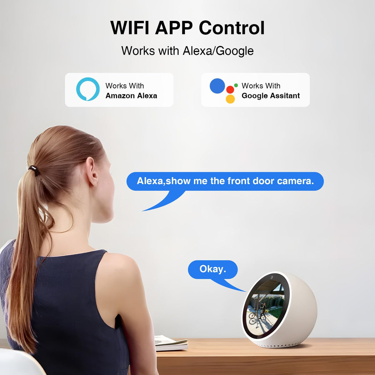 Onforu 360° Dual-Lens Security Floodlight Camera, Auto Tracking, 4MP