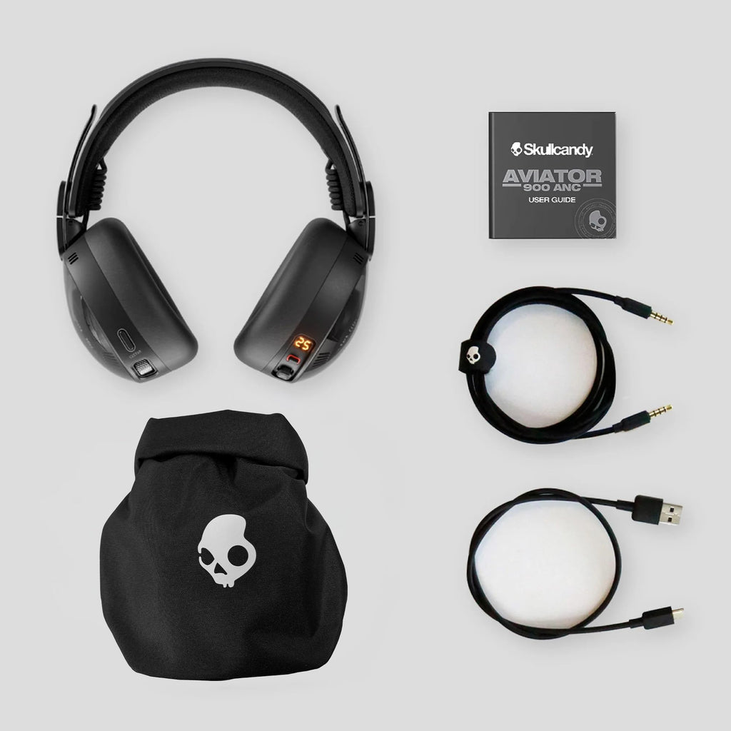 Skullcandy Aviator 900 ANC Noise Canceling Wireless Headphones - Tortoise