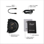 Marshall Monitor III ANC Wireless Over-Ear Headphones - Black