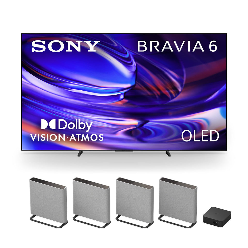 Sony 65 Inch BRAVIA 6 OLED 4K HDR Smart Google TV with Gemini (K-65A60)