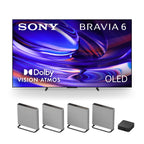 Sony 65 Inch BRAVIA 6 OLED 4K HDR Smart Google TV with Gemini (K-65A60)