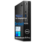 Dell 2026 OptiPlex 7010 Compact Mini Desktop Computer for Office & Home, Lifetime Office 365, Copilot AI, 16GB DDR5 RAM, 512GB PCIe SSD, WiFi 6E, Triple 4K Display, Windows 11 Pro