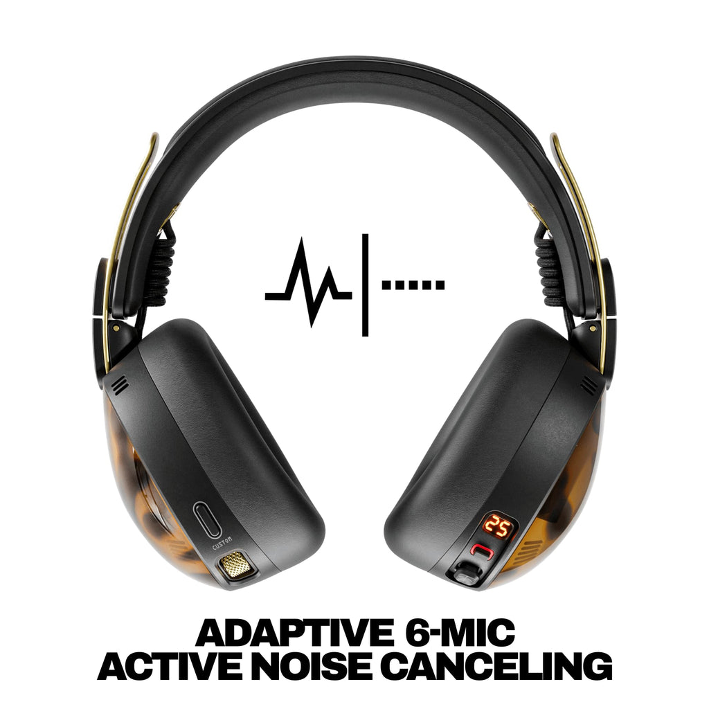 Skullcandy Aviator 900 ANC Noise Canceling Wireless Headphones - Tortoise