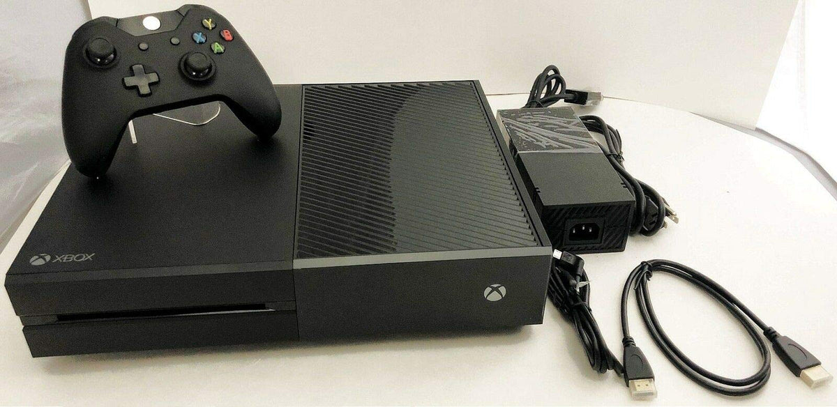 Microsoft Xbox One 1TB Matte Black Console Bundle Video Game System Accessories (Renewed)