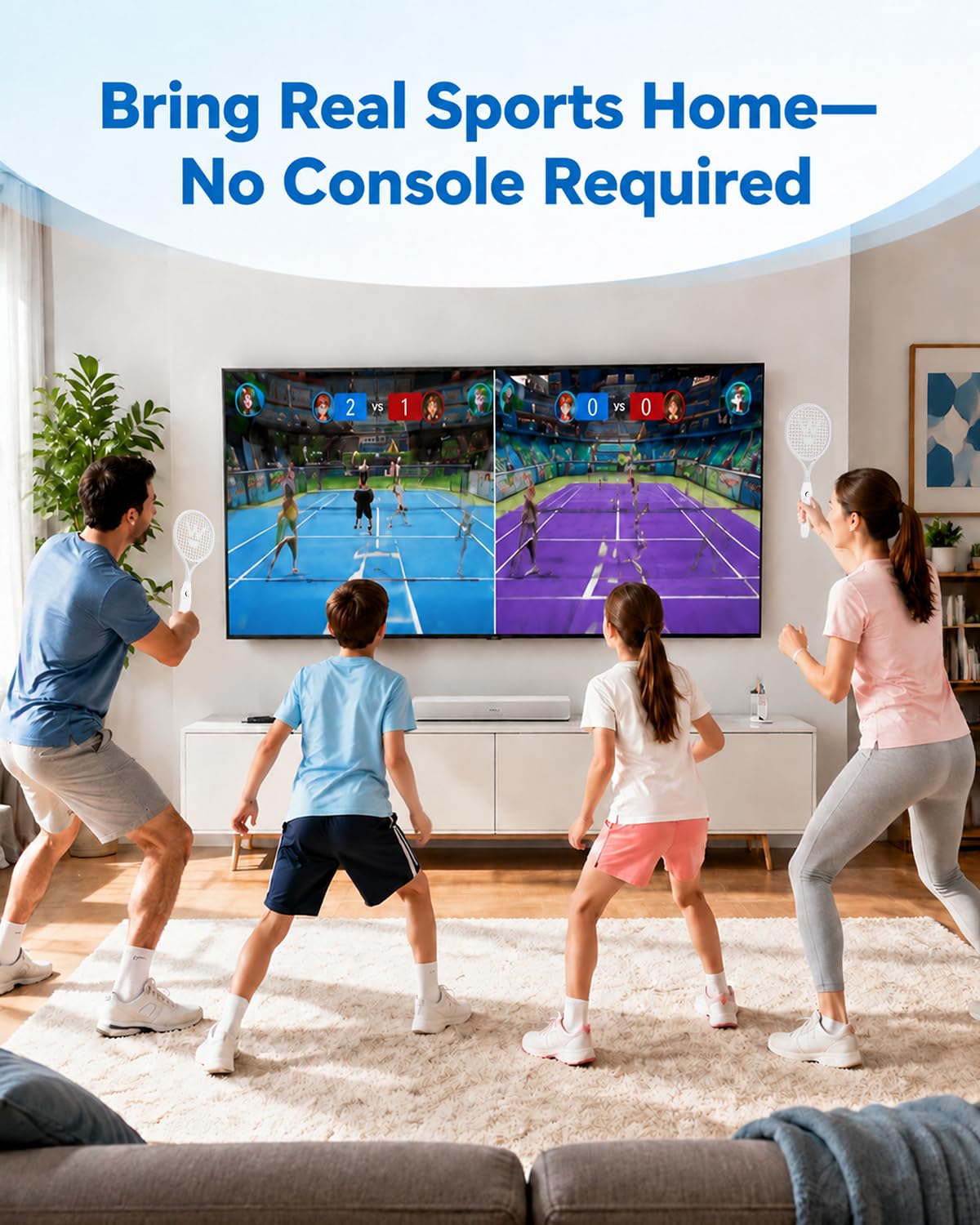 W WITI Motion Video Gaming Console, Active Play System for Kids & Family