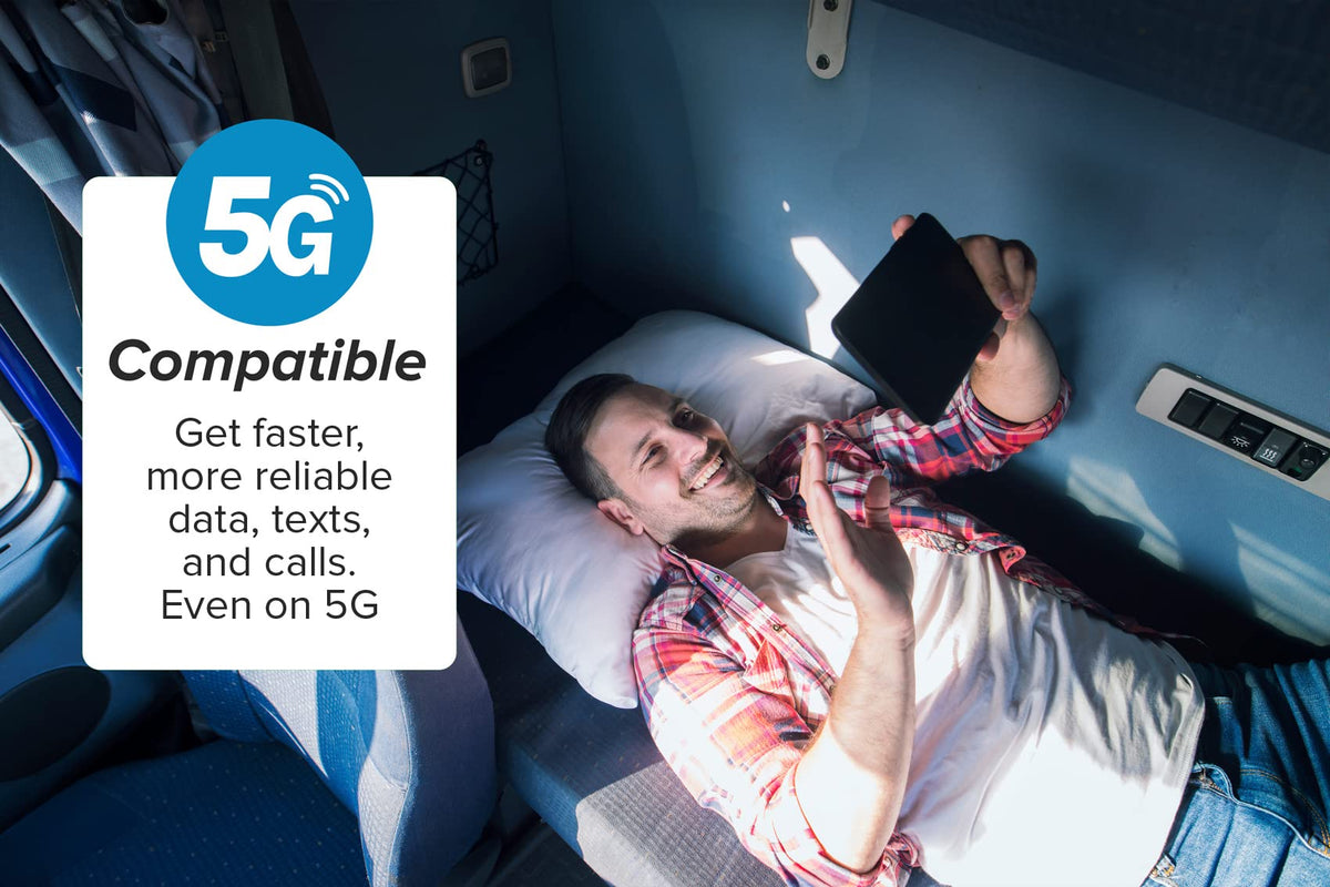 Rover Duo OTR 2-in-1 Car-to-Truck Vehicle Cell Phone Signal Booster | 5G Ready | All U.S. Carriers | FCC Approved | Assembled in USA