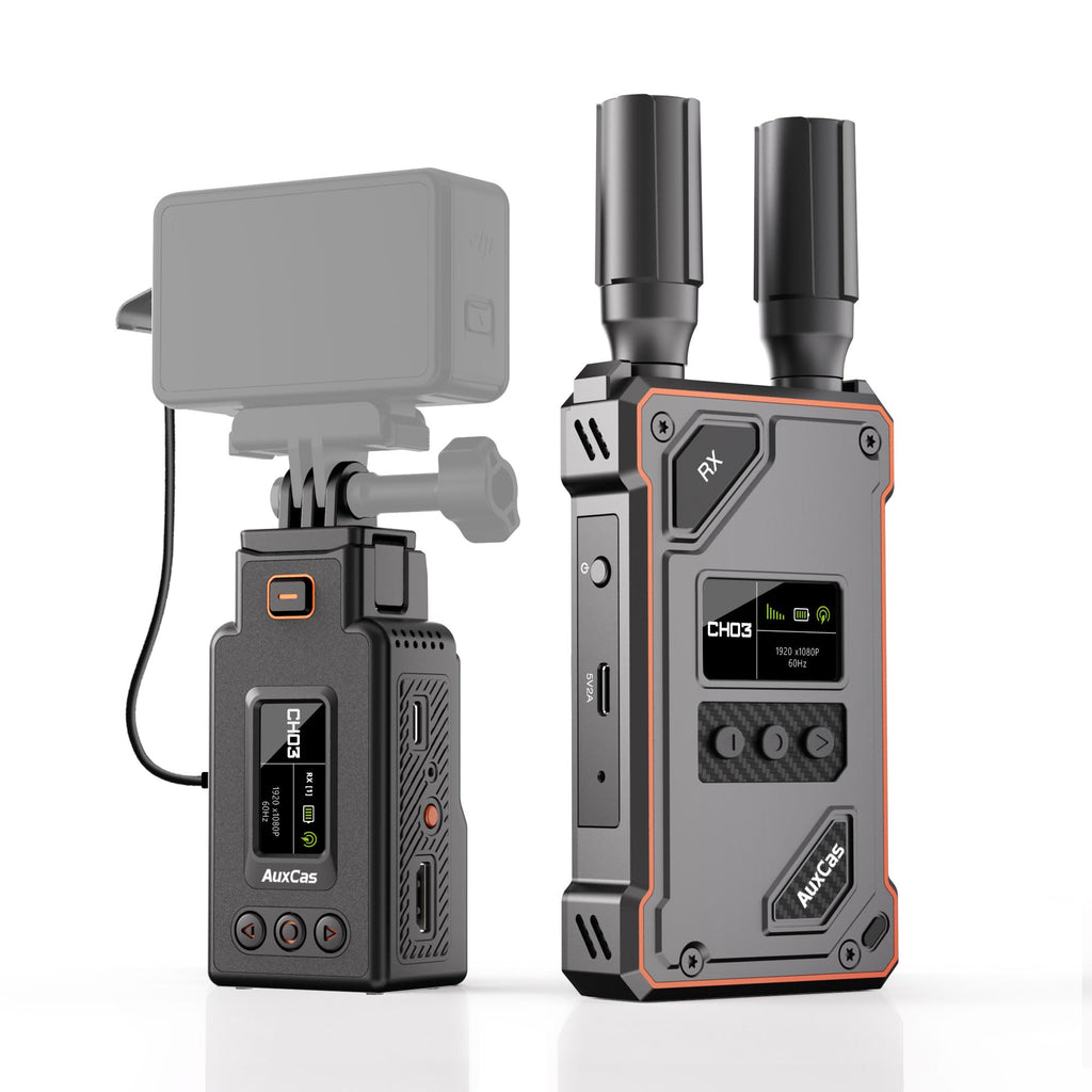 Wireless HDMI Transmitter for Pocket/Action/Insta 360, HD Video Receiver