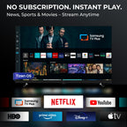 FPD 32 Inch Smart TV 720p HD Powered by Tizen OS Flat Screen Television