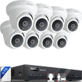 ONWOTE 12MP NVR 16 Channel Security System, 8x 4K 8MP Wired PoE IP Cameras