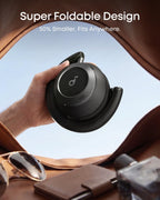 Soundcore Anker Space One Pro Wireless Over-Ear Headphones, Foldable Design