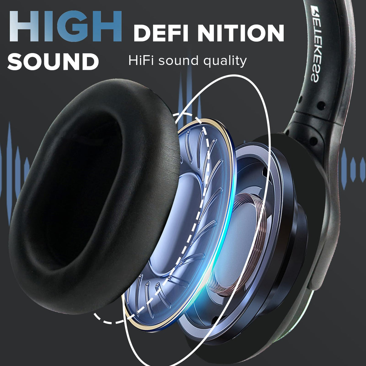 Retekess TA003 Silent Disco Headphone System,Silent Audio System (1-30)
