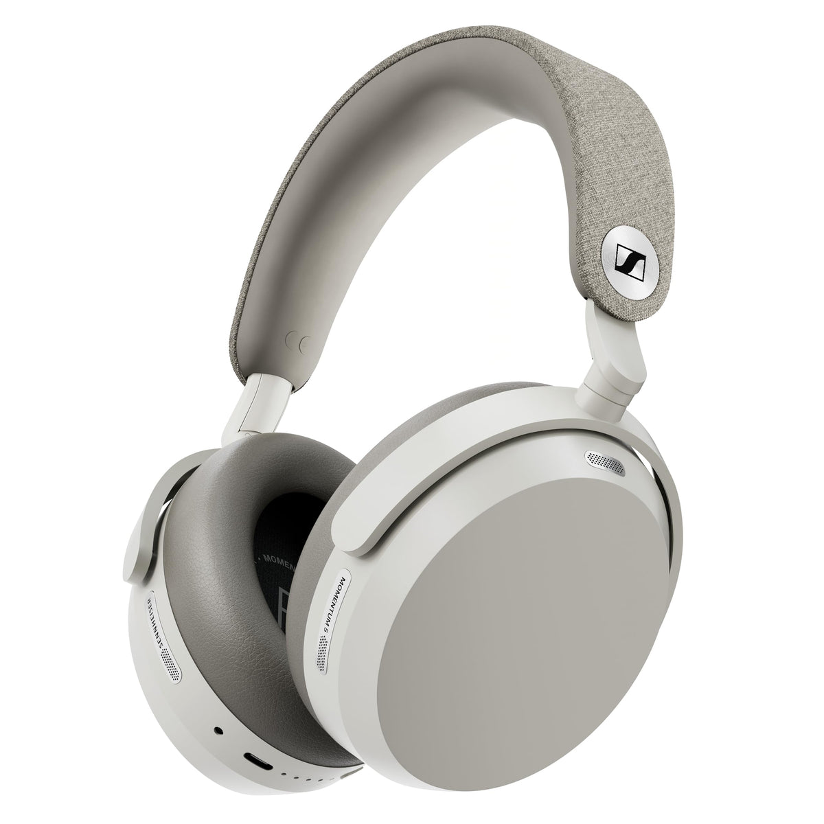 Sennheiser Momentum 5 Wireless Headphones, ANC, 56 Hr Battery, White