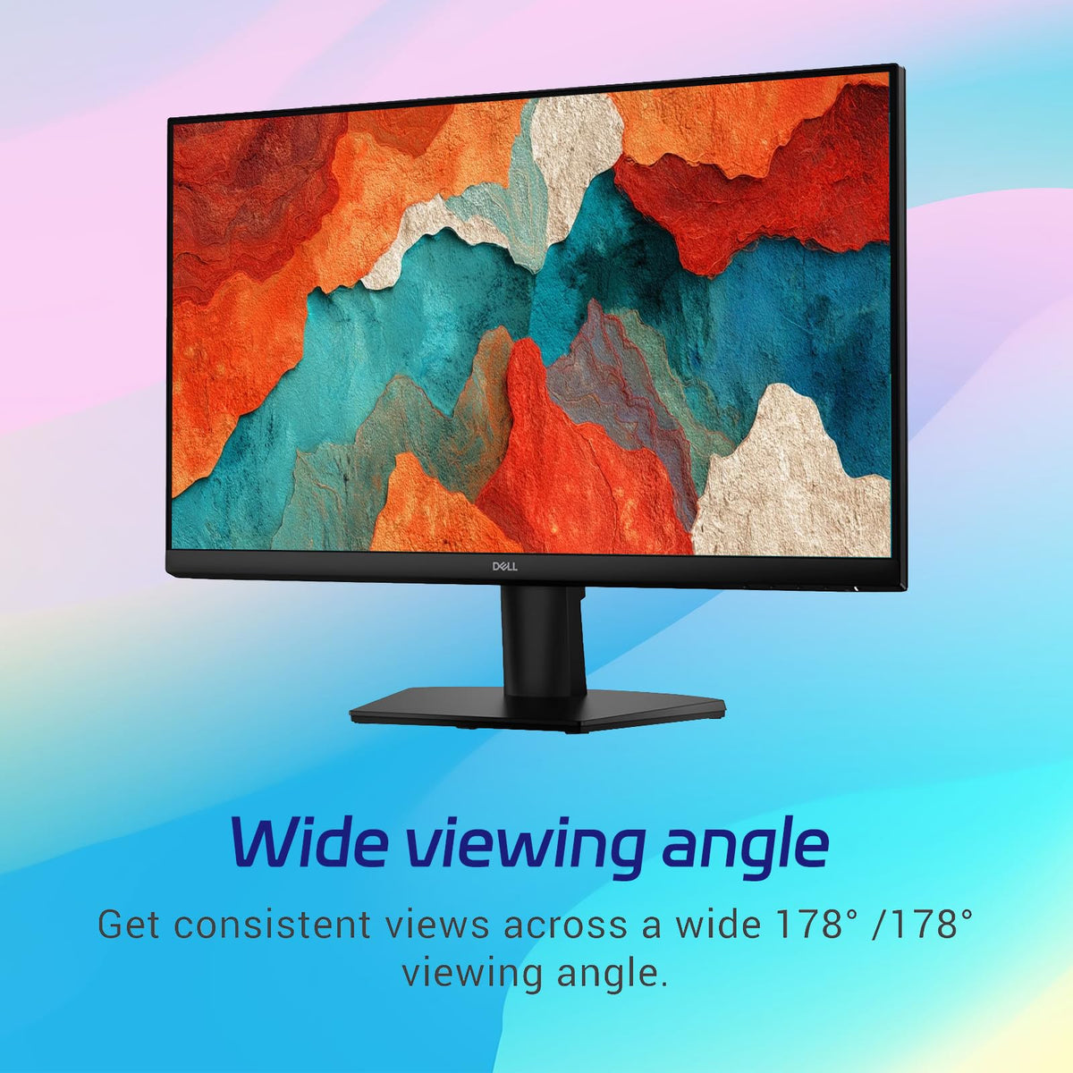 Dell 24 inch Monitor, FHD (1920 x 1080), IPS Display, 144Hz Refresh Rate, AMD FreeSync, 1ms MPRT, Anti-Glare Screen, for Home Office & Gaming, 2 X HDMI 1.4, Ultra-Thin Bezel, VESA, Tilt Adjustable