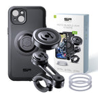 SP CONNECT Moto Bundle II AVM Xtreme | SPC+ |Compatible with iPhone 17 Pro/18 Pro | Phone Mount for Motorcycle | Motorcycle Phone Holder | Handlebars