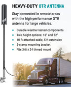SureCall Fusion2Go OTR 5G/4G Cell Signal Booster for Truck, Work Van, SUV