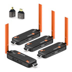 Wireless HDMI 3 Receivers and Transmitter, Up to 6 Receivers, 5.8G