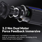 PXN V99 Force Feedback Racing Wheel, with Pedals and Shifter
