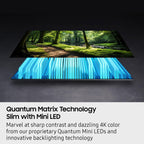 Samsung 85-Inch Class Neo QLED QN70F 4K Mini LED Smart TV (2025 Model) NQ4 AI Gen2 Processor, Quantum Matrix Technology Slim, Motion Xcelerator 144Hz, Samsung Vision AI, Alexa Built-in