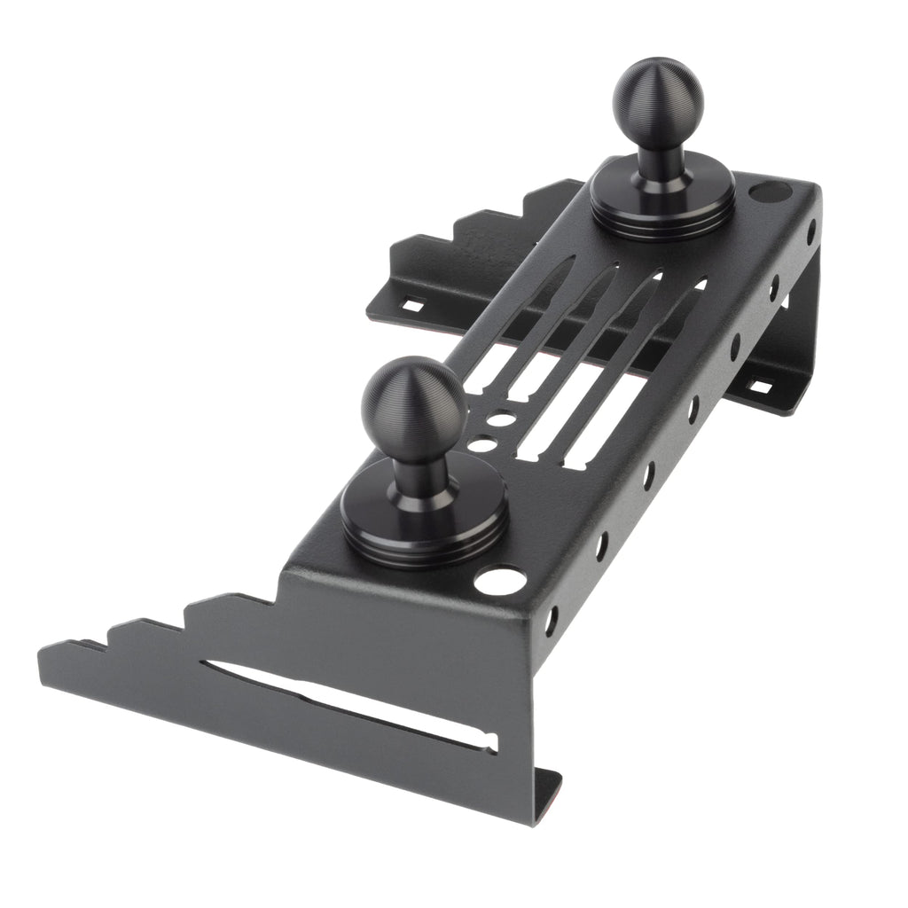 Bulletpoint Metal Dash Mount Phone + Tablet Holder Bundle Compatible with 2015-2020 Ford F150 & 2017-2022 F250/F350 Super Duty - Dual 20mm Ball Dash F150 Phone Mount