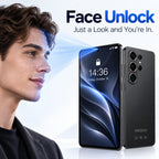 S26U Android Phone Unlocked, 6.9" Large Screen, Android 16 Unlocked Smartphones 16GB+512GB/1TB, 50MP+21MP, 7000mAh, Dual SIM/Face ID/GPS/OTG, Black