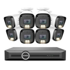 SANNCE 2K 3MP PoE Camera System - NVR with 4PCS Bullet Cameras(1TB HDD)