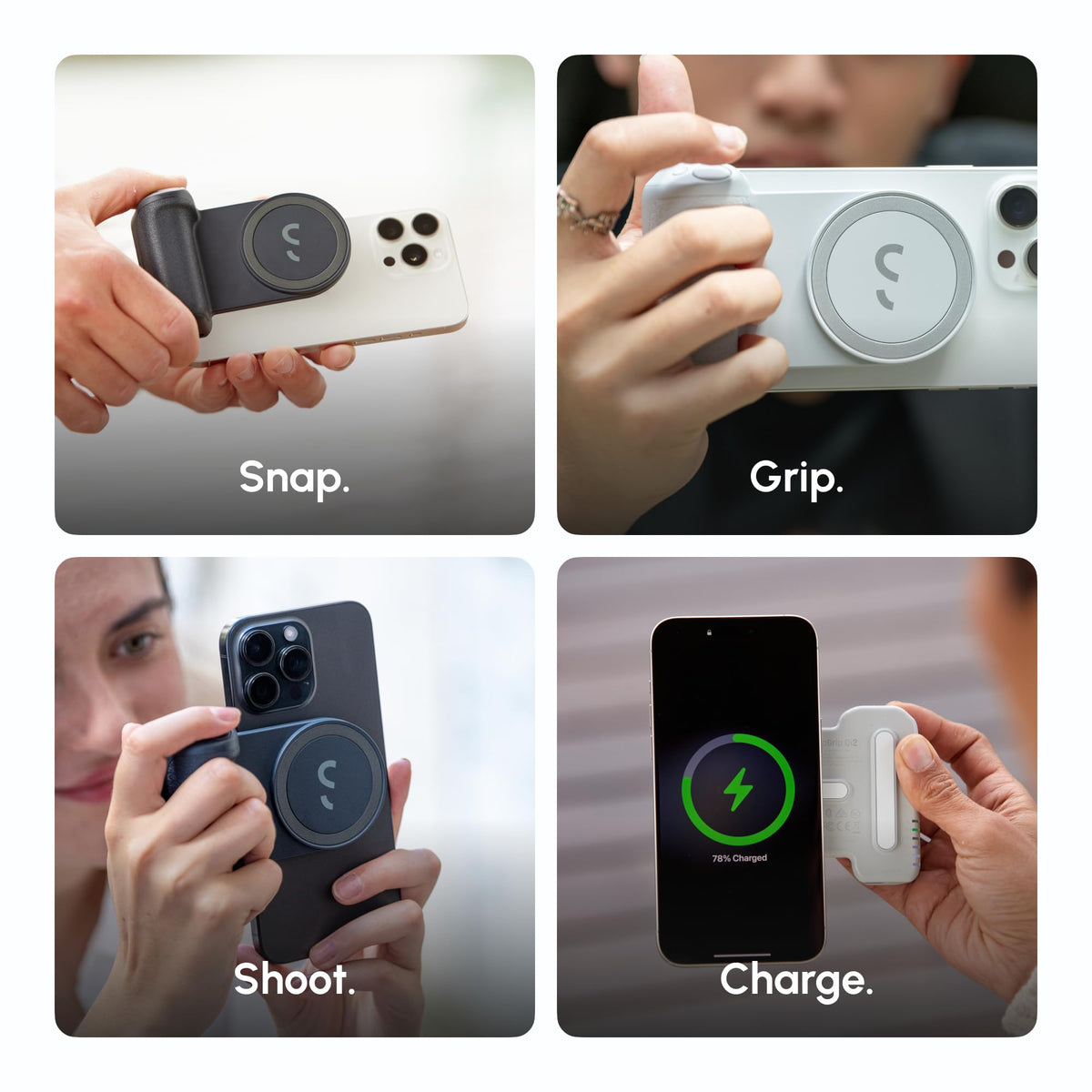 ShiftCam Creator Kit Pro, Mobile Creator Bundle for Vlogging, Stone