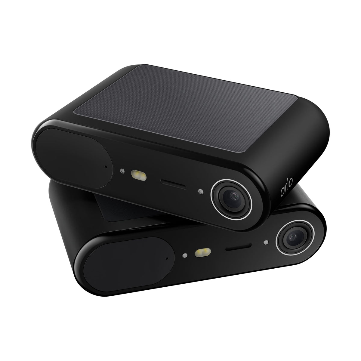 Arlo Essential Solar Security Camera 2K - Outdoor, Wireless Charging, 2-Cam