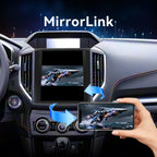 Android 14 Car Radio Compatible with Subaru XV/Crosstrek 2018–2021,4G+64G,9.7" Touch Screen Car Stereo with Wireless Carplay&Android Auto,FM/GPS/SWC/Mirror Link/Backup Camera