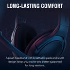 DROP PC38X Gaming Headset – Open-Back Over-Ear Design with Noise-Cancelling Mic, Velour Earpads – Compatible with PC, PS5, PS4, Xbox, Switch, Mobile – Black