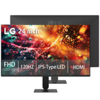 LG 27 Inch IPS Monitor, Full HD (1920 x 1080) Display, 120Hz, 1ms MBR, 99% sRGB, HDR10, WebOS, Tilt Adjustable, HDMI x 1, Borderless Display for Gaming and Office