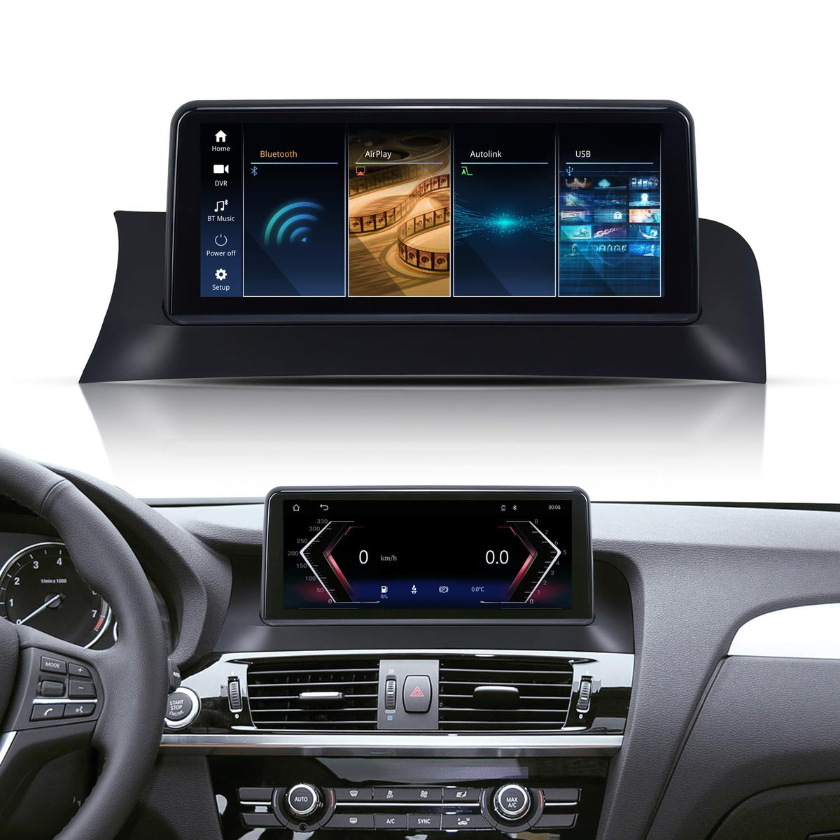 Android AUTO Car Multimedia Stereo Radio Player for BMW X3 F25 X4 F26 from 2014 to 2017 NBT System Navigation GPS Carplay Linux System