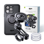 SP CONNECT Moto Bundle II AVM Xtreme | SPC+ |Compatible with iPhone 17 Pro/18 Pro | Phone Mount for Motorcycle | Motorcycle Phone Holder | Handlebars