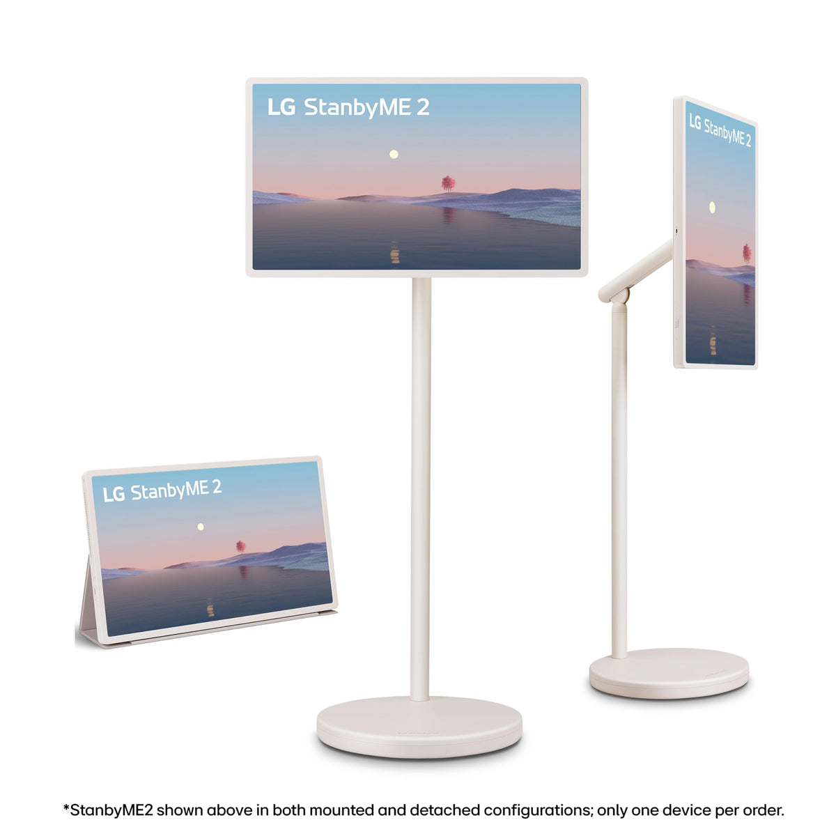LG StanbyME 2 27 Inch Portable Smart Touch Screen with 4hr Battery
