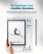 iflytek AINOTE Air 2, Ultraportable 8.2" E Ink Tablet with Black Folio Case