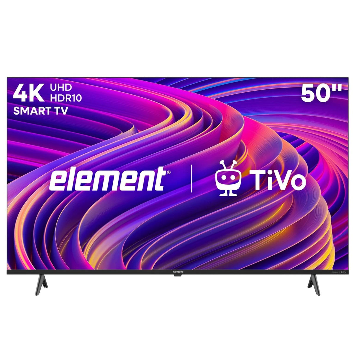 Element 50-Inch 4K UHD HDR10 TiVo Smart TV, Large Screen