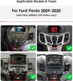 9.7 Inch HD Touchscreen Android 14 Stereo Car Radio Upgrade for Ford Fiesta 2009-2020 Wireless Carplay | Android Auto 2G+32G WiFi GPS Navigation Bluetooth 5.0 FM,SWC, Car Tablet