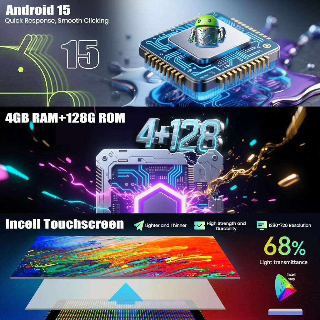 4G+128G Car Radio for Nissan Frontier 2009-2012 / Xterra 2009-2014 Android Car Stereo with CarPlay Android Auto GPS Navigation Bluetooth 9" in-Cell 1280*720 Touch Screen Head Unit with Backup Camera